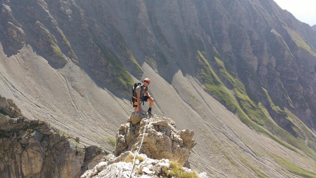 Pilier Sud de l'Aiguille de la Nova - Escalade Beaufortain