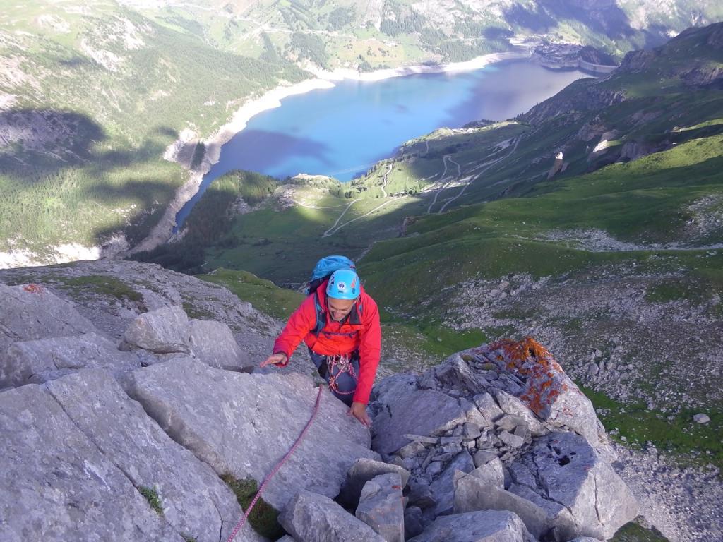 Escalade en Vanoise  le Franchet