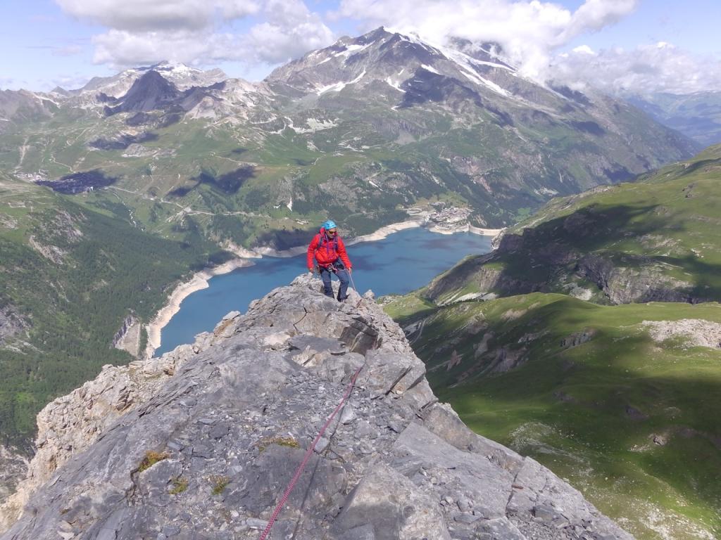 Escalade en Vanoise  le Franchet