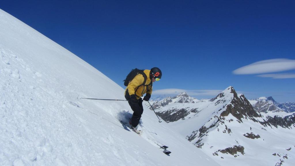 Descente de  l'Ouille Noire versant Mauriennne