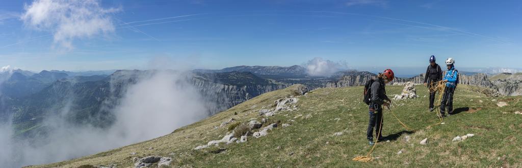 Sortie sur le plateau : c'est beau...