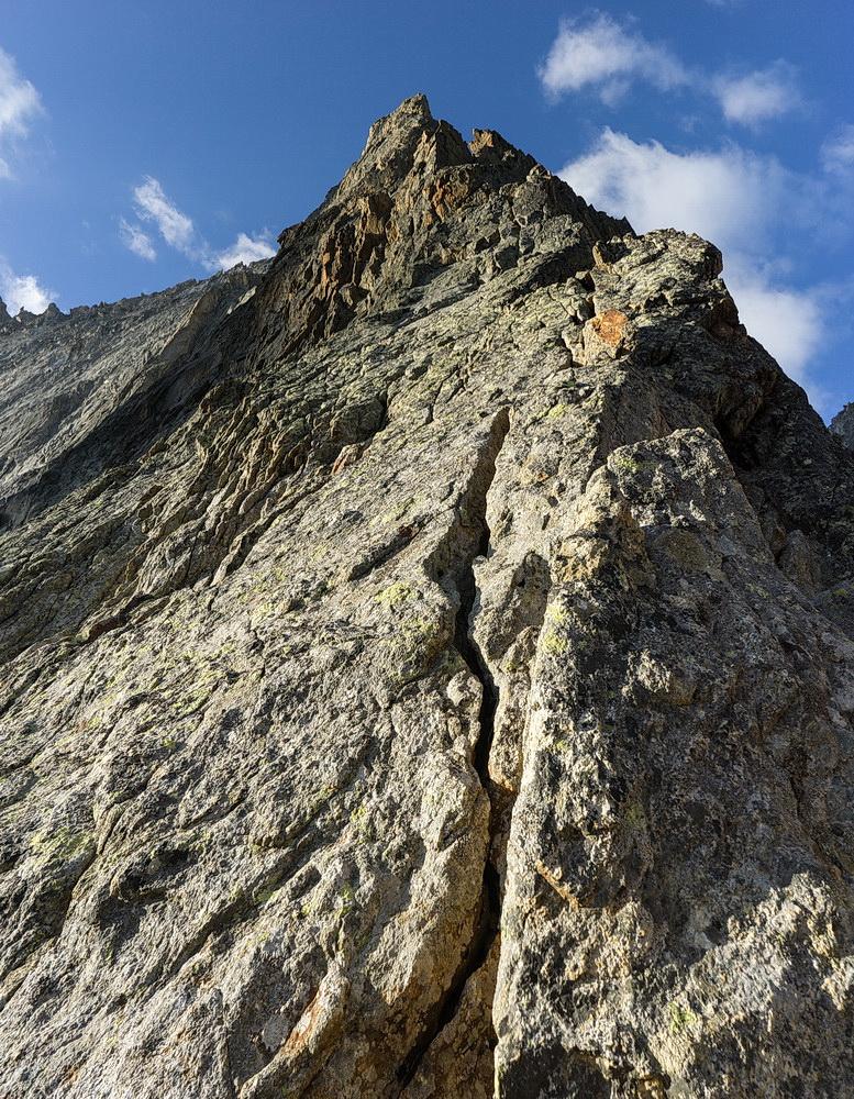 Au pied de l'arête