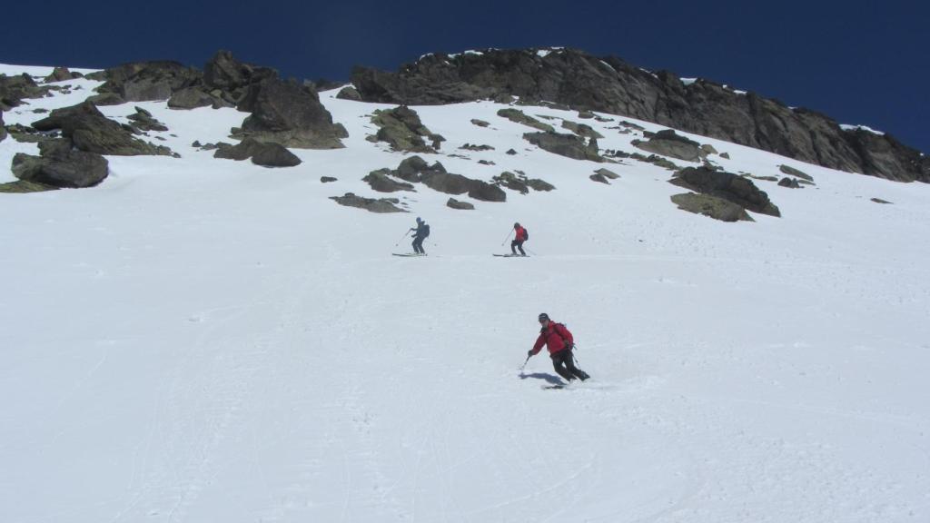 ski de randonnée en Tarentaise - descente Pointe Rousse