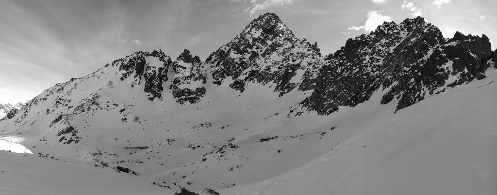 Dans la 3eme montée, sous le versant nord du doigt d'Assaly