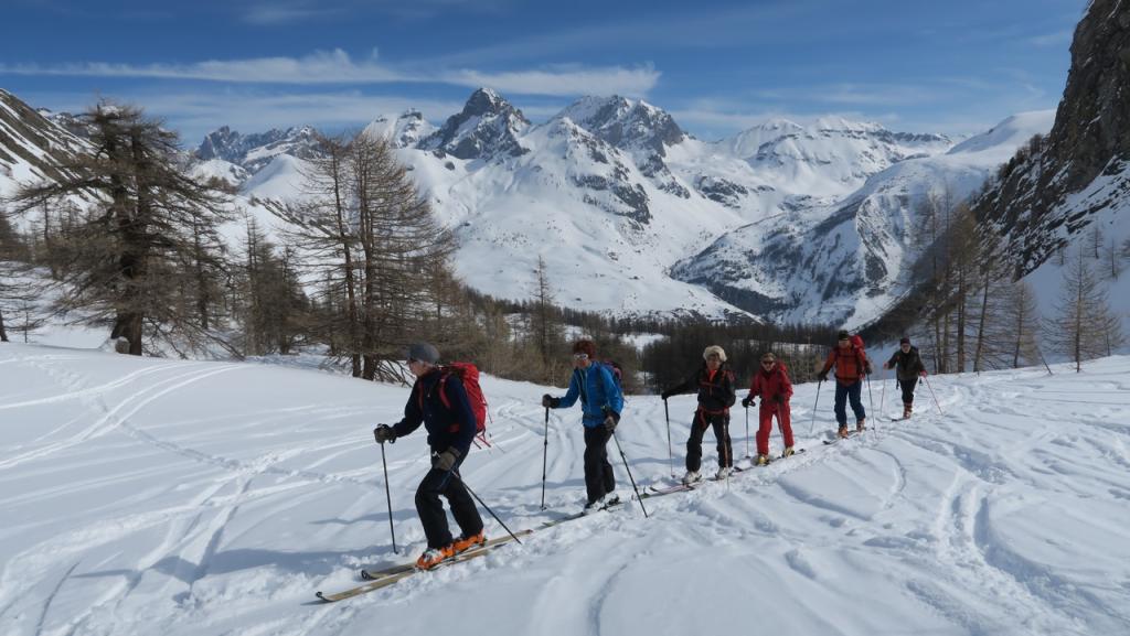 Randonnée à ski Ubayette