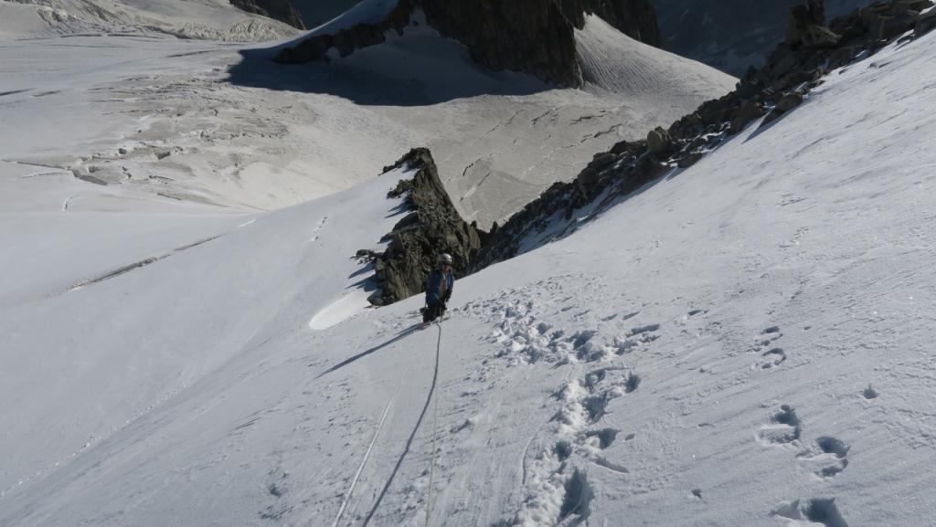 En montant à la Pt Lachenal