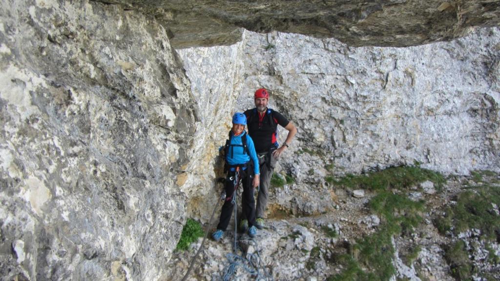 Escalade du Mont Aiguille par la voie normale