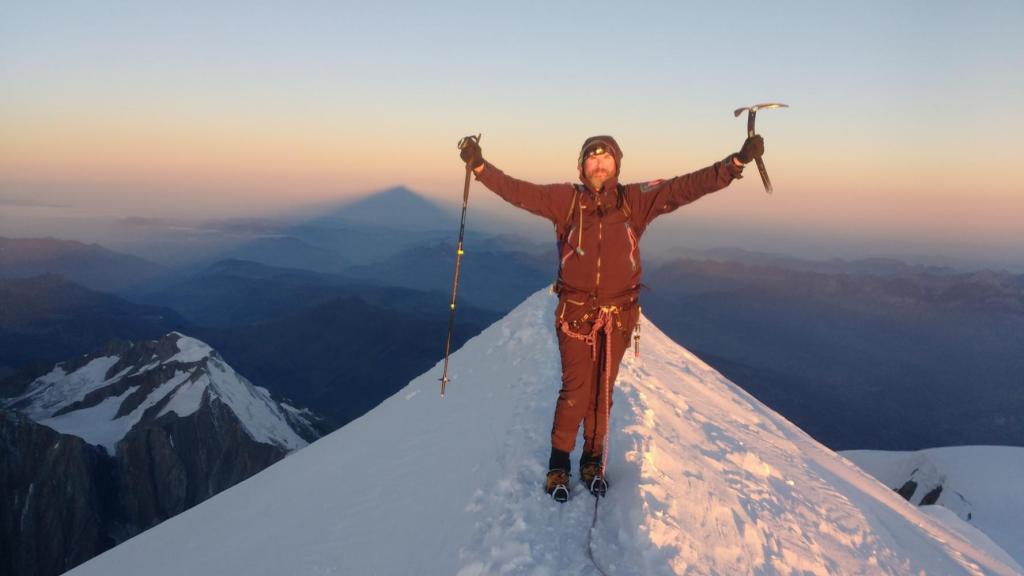 Ascension du Mont Blanc.