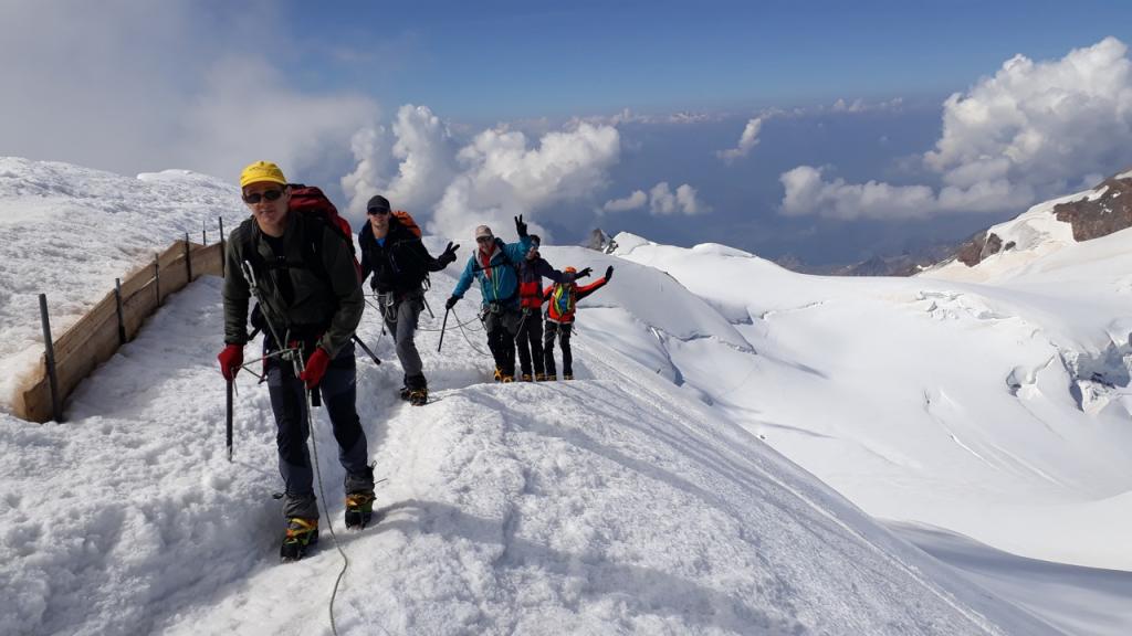Arrivée '4550 m
