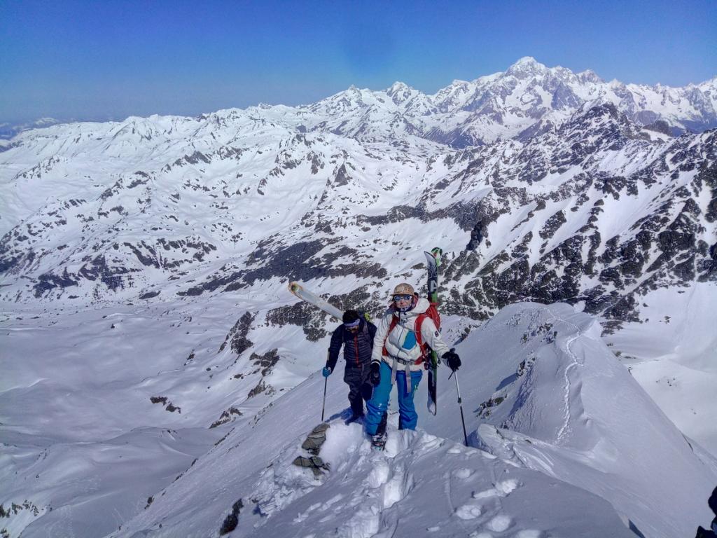 Bec de l’Âne en ski de randonnée - secteur Ruitor