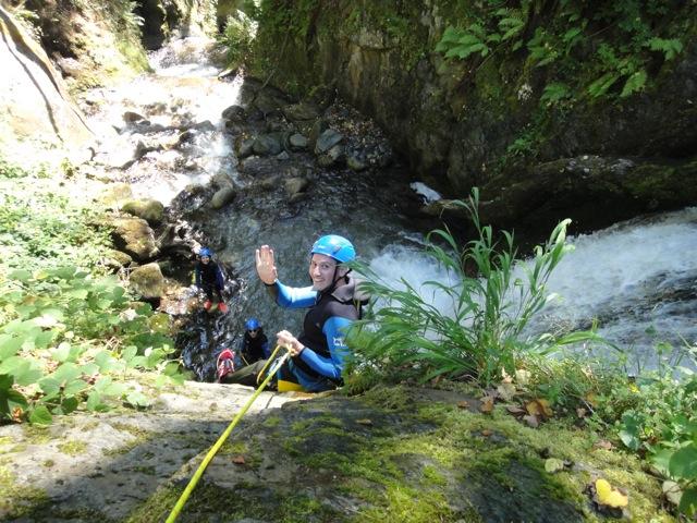 canyonning à Pussy