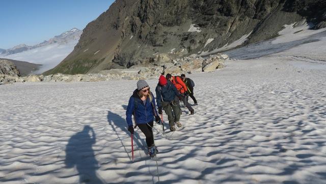Randonnée glaciaire