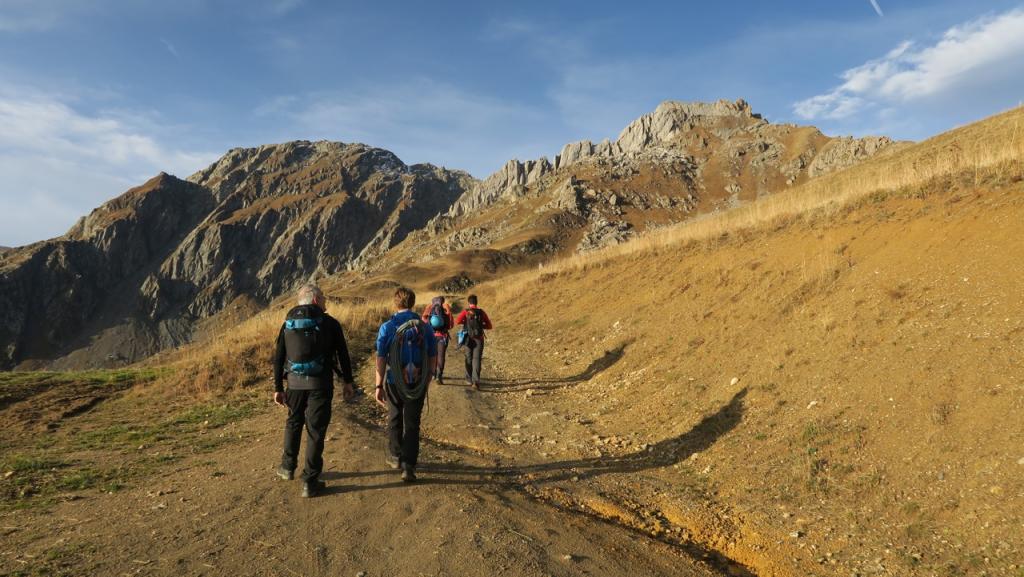 Marche d'approche automnale