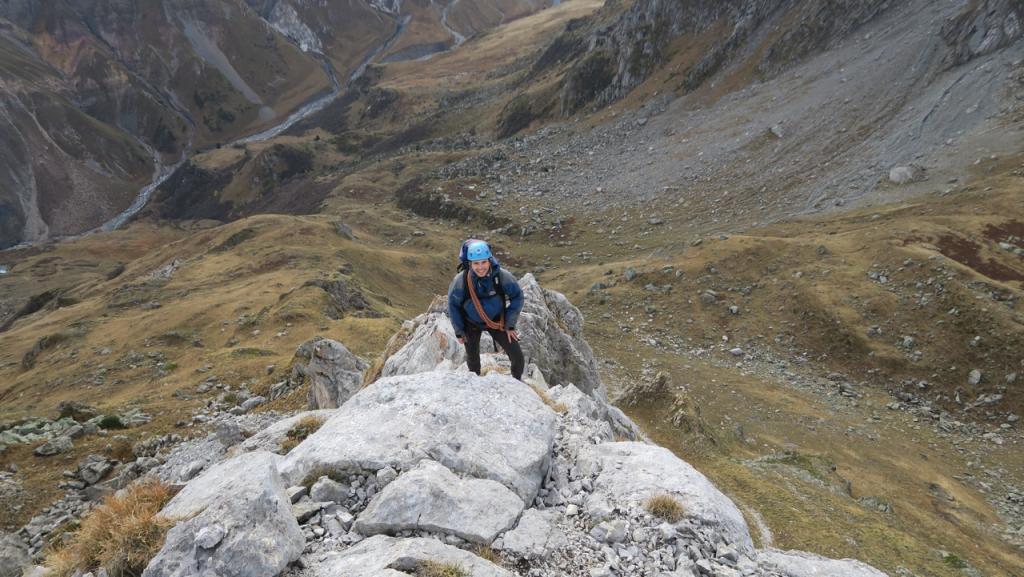 Sur l'arête