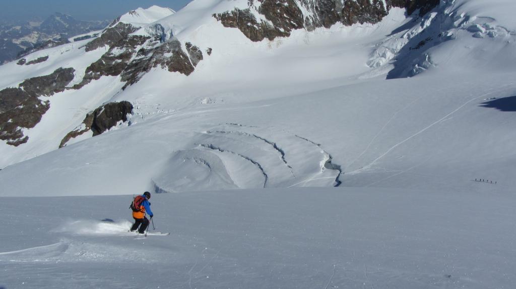 Ski de randonnée dans le massif du Mont Rose - Pyramide Vincent