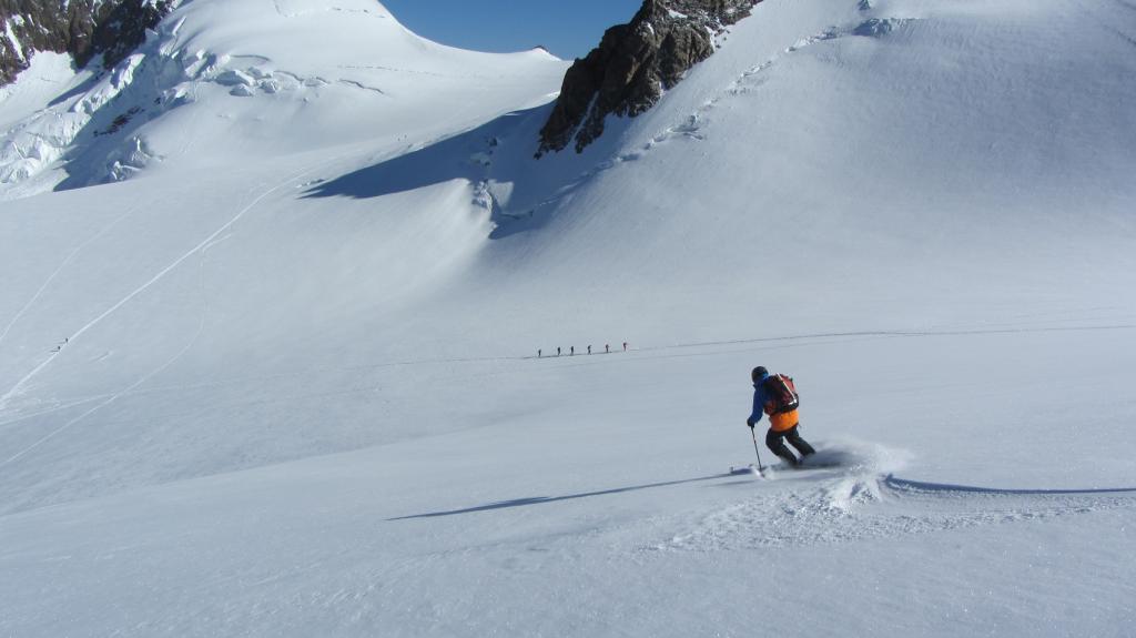Ski de randonnée dans le massif du Mont Rose - Pyramide Vincent