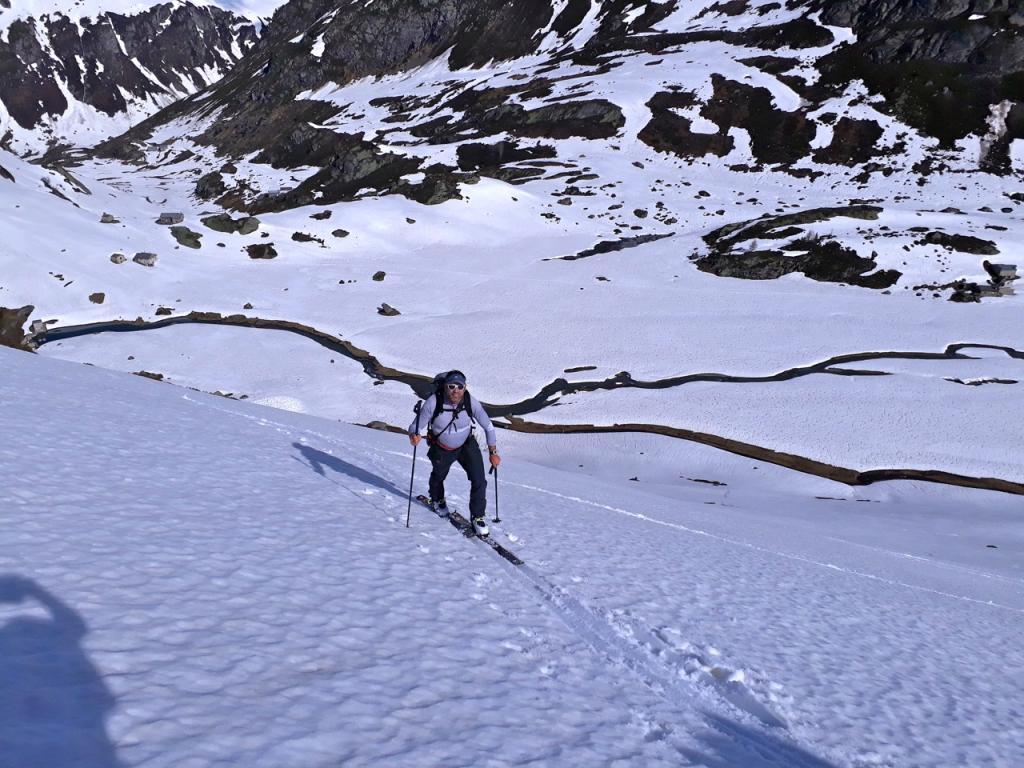 Vers les arêtes de Montsetti