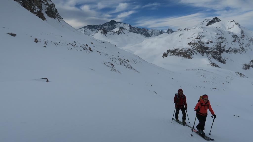 Montée vers le col de la Sachette