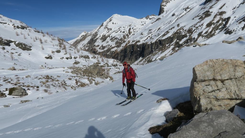 Vers l'Aiguille Motte