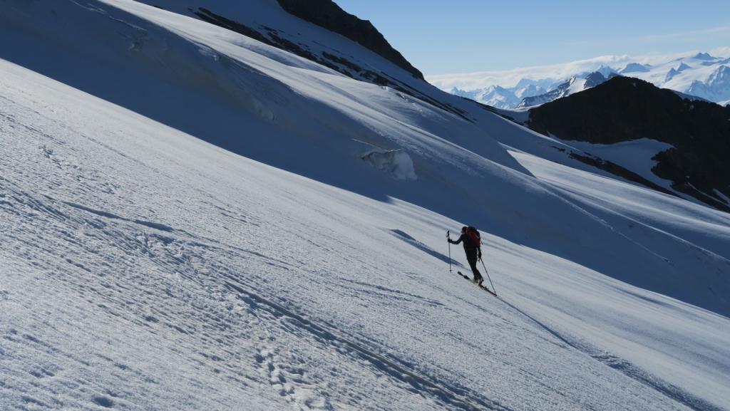 Montée au Dôme des Glaciers
