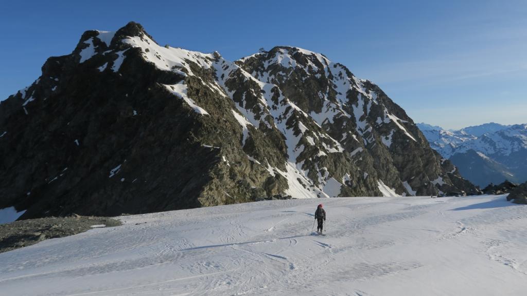 La montée au Mont Pourri