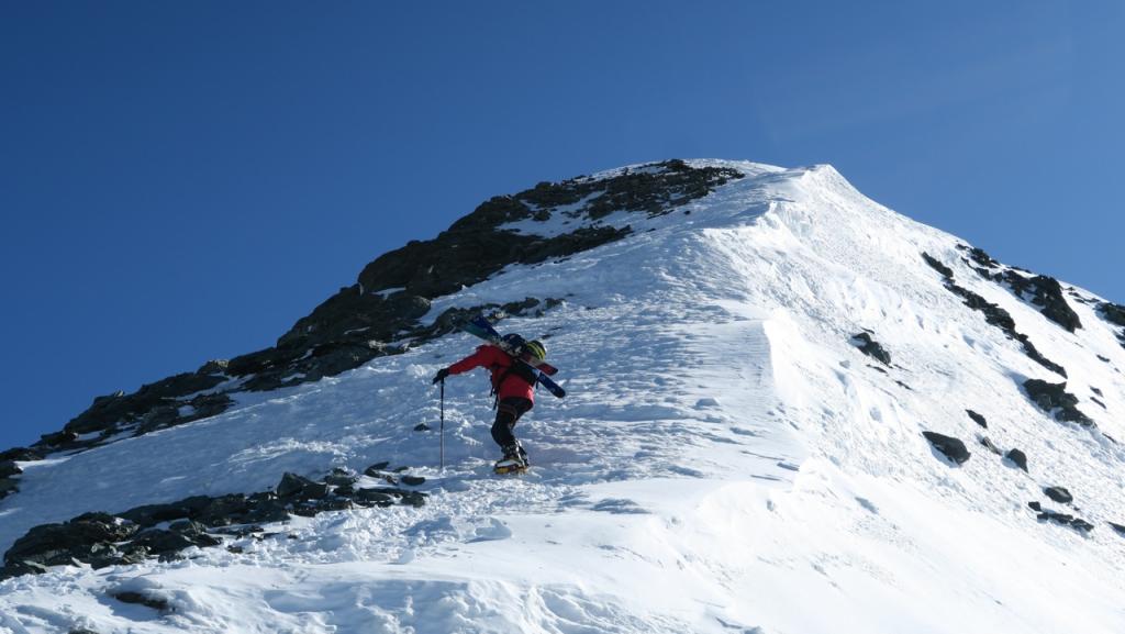 La montée au Mont Pourri