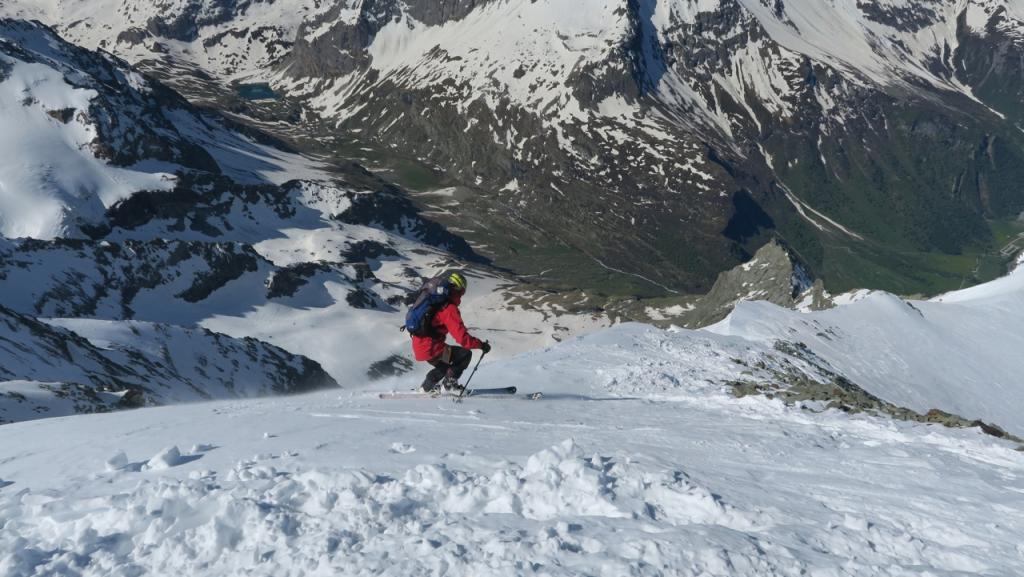 Départ du sommet