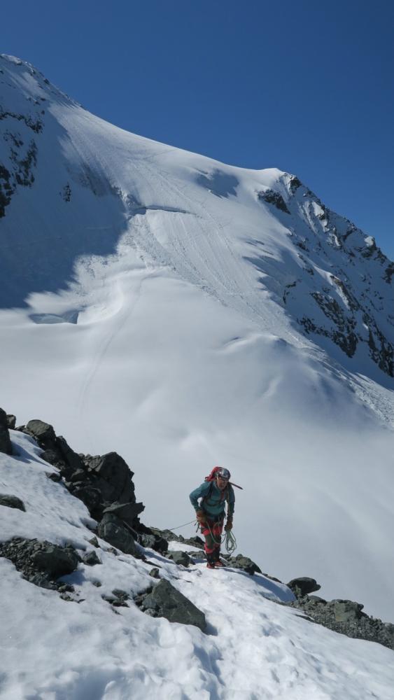 Vue sur le sommet