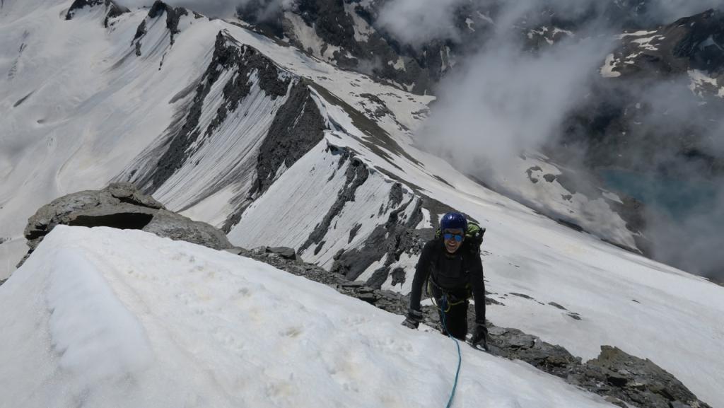 Sur l'arête