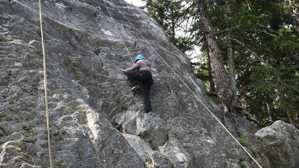 Escalade en famille