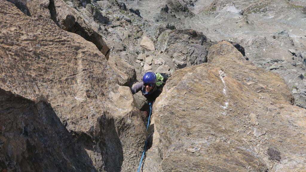 Sur l'arête sud de la Galise