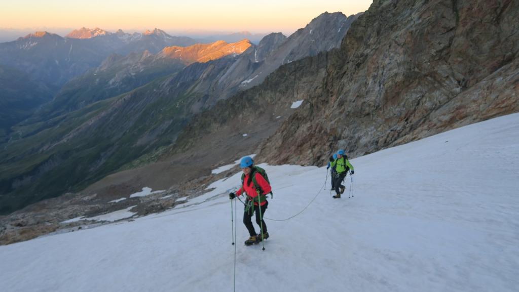 Sur le Glacier des Glaciers