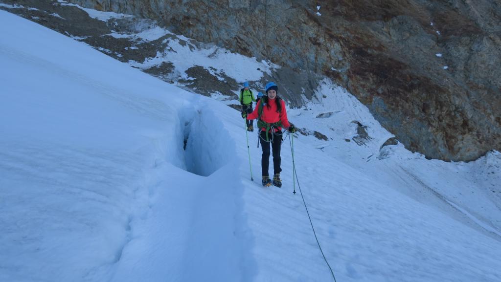Sur le Glacier des Glaciers