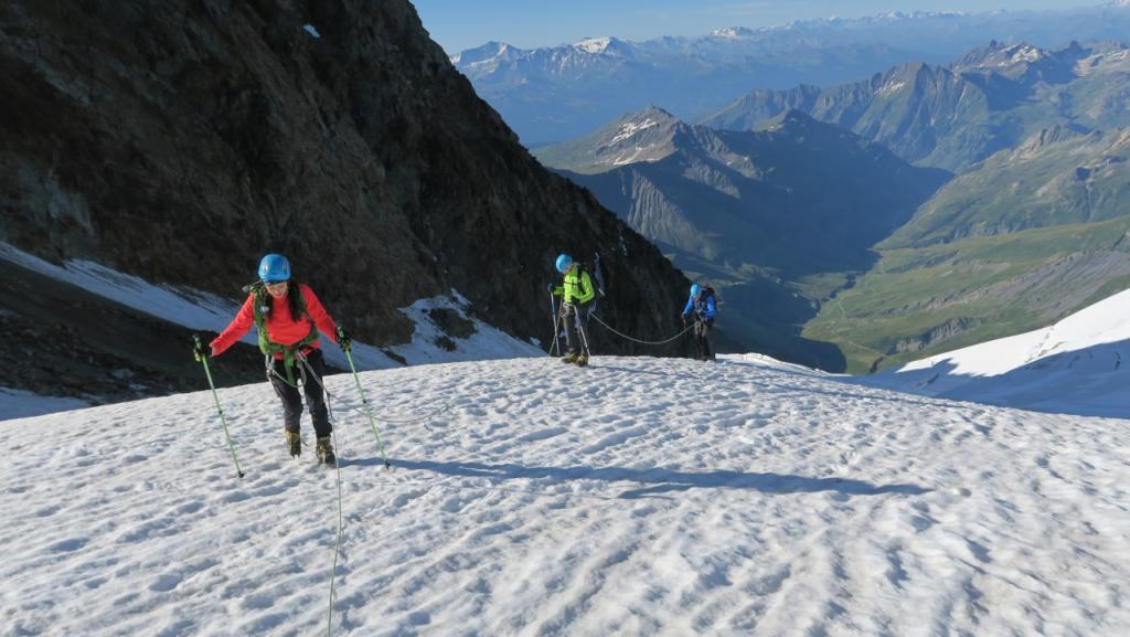 Sur le Glacier des Glaciers