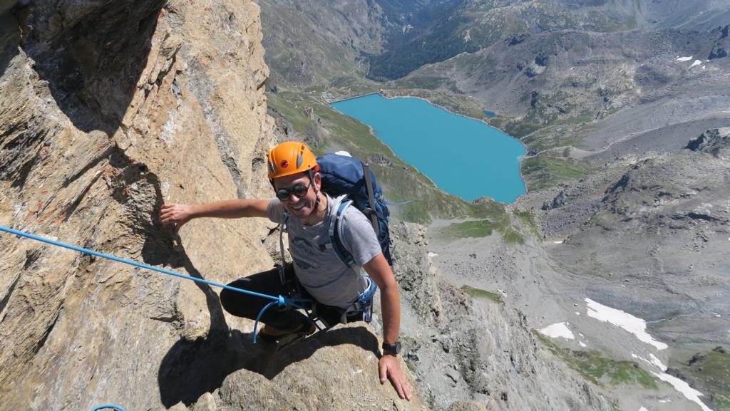 Sur l'arête sud de la Galise