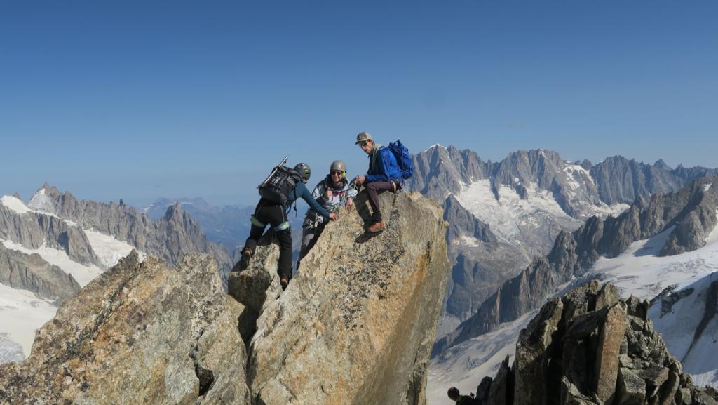 Sur l'arête