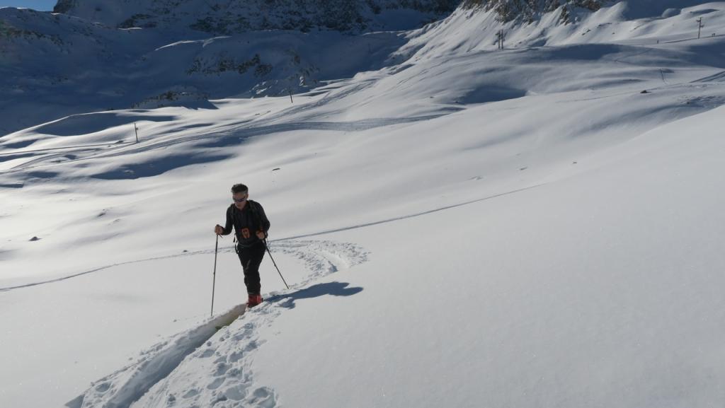 En montant au col du Palet