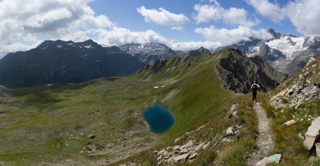 En direction du vallon de Chavannes qui nous ramènera à la voiture.