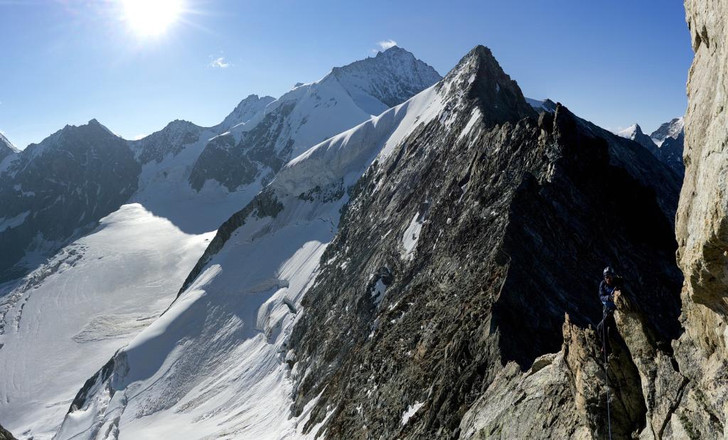 dans la descente du Besso