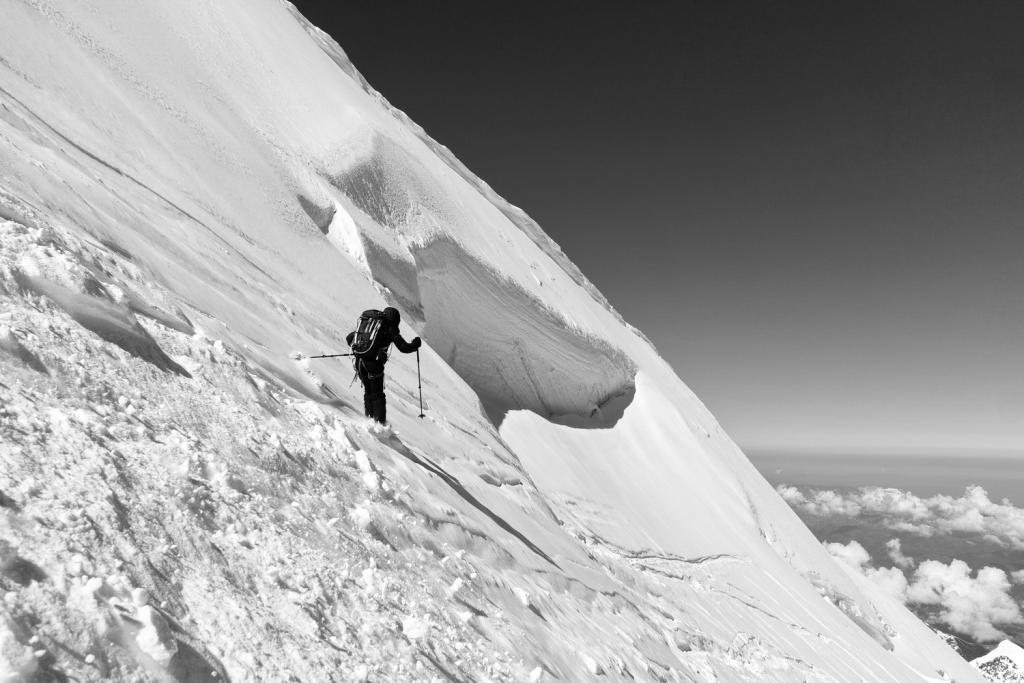 Début de la descente