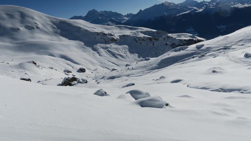 En montant au col