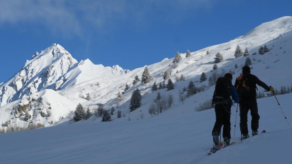 En montant au Dôme de Vaugel