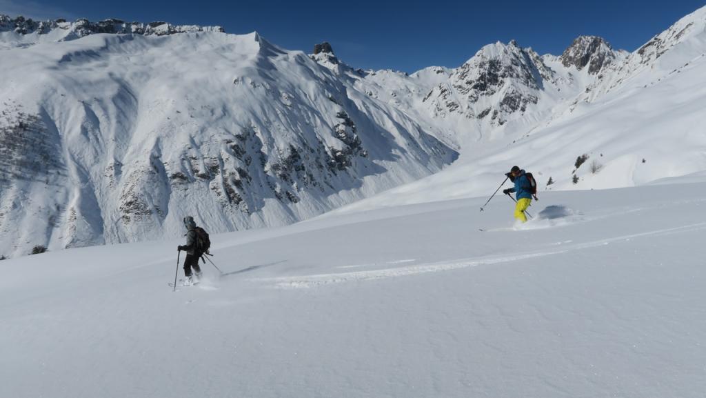 La descente