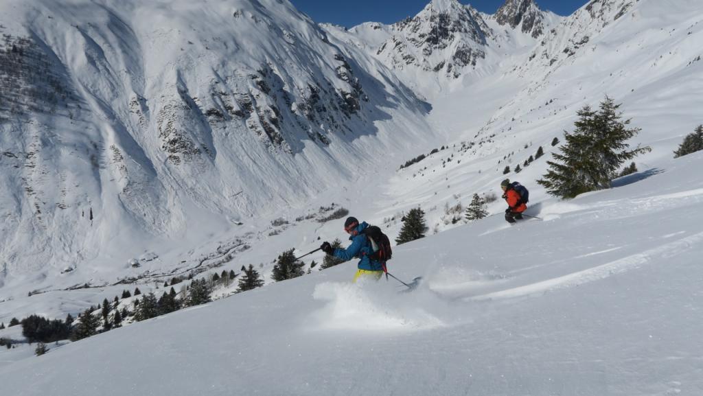 La descente