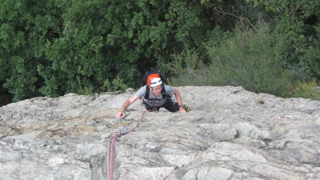 Escalade en Vanoise. La voie des Lépreux falaise de Pontamafrey