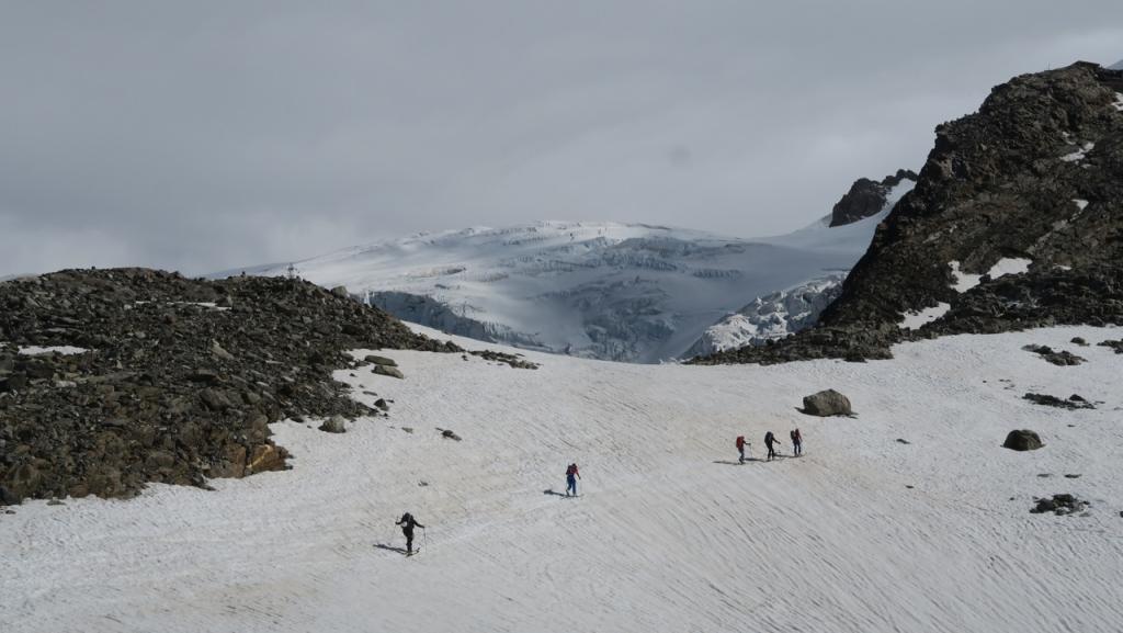 Vers le Mt Rose