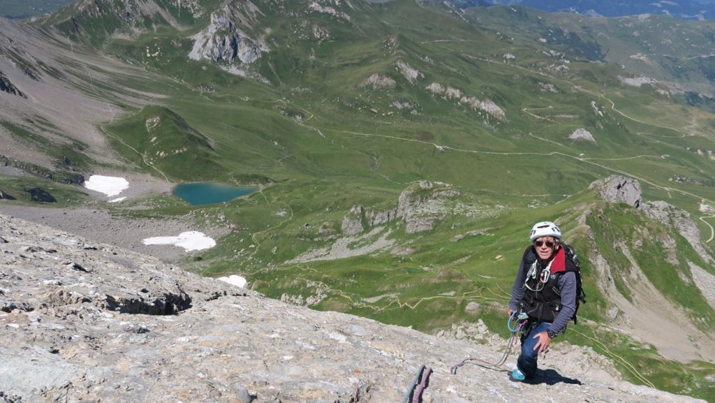 Escalade en face ouest