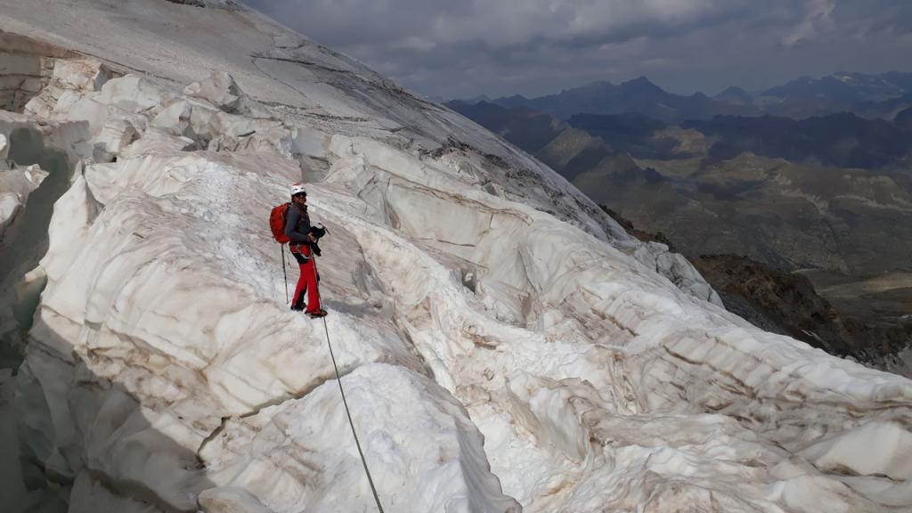 La descente