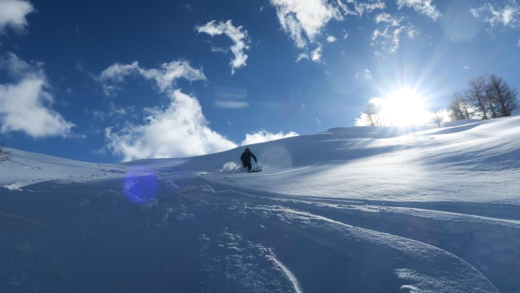Poudreuse en Vanoise