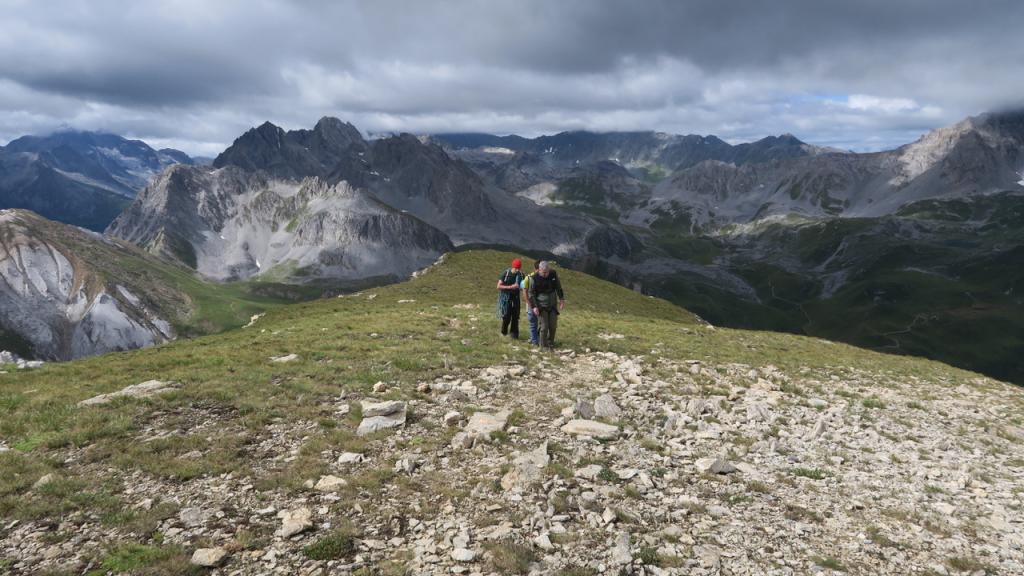 L"approche des Rochers de Plassas